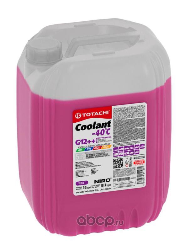 антифриз NIRO COOLANT G12++ VIOLET -40 Фиолетовый  10Л.